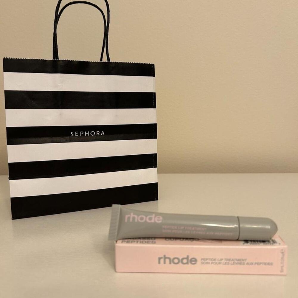 Rhode Watermelon Slice Peptide Lip Tint Hailey Bieber Glazed Lip Viral Shade NEW